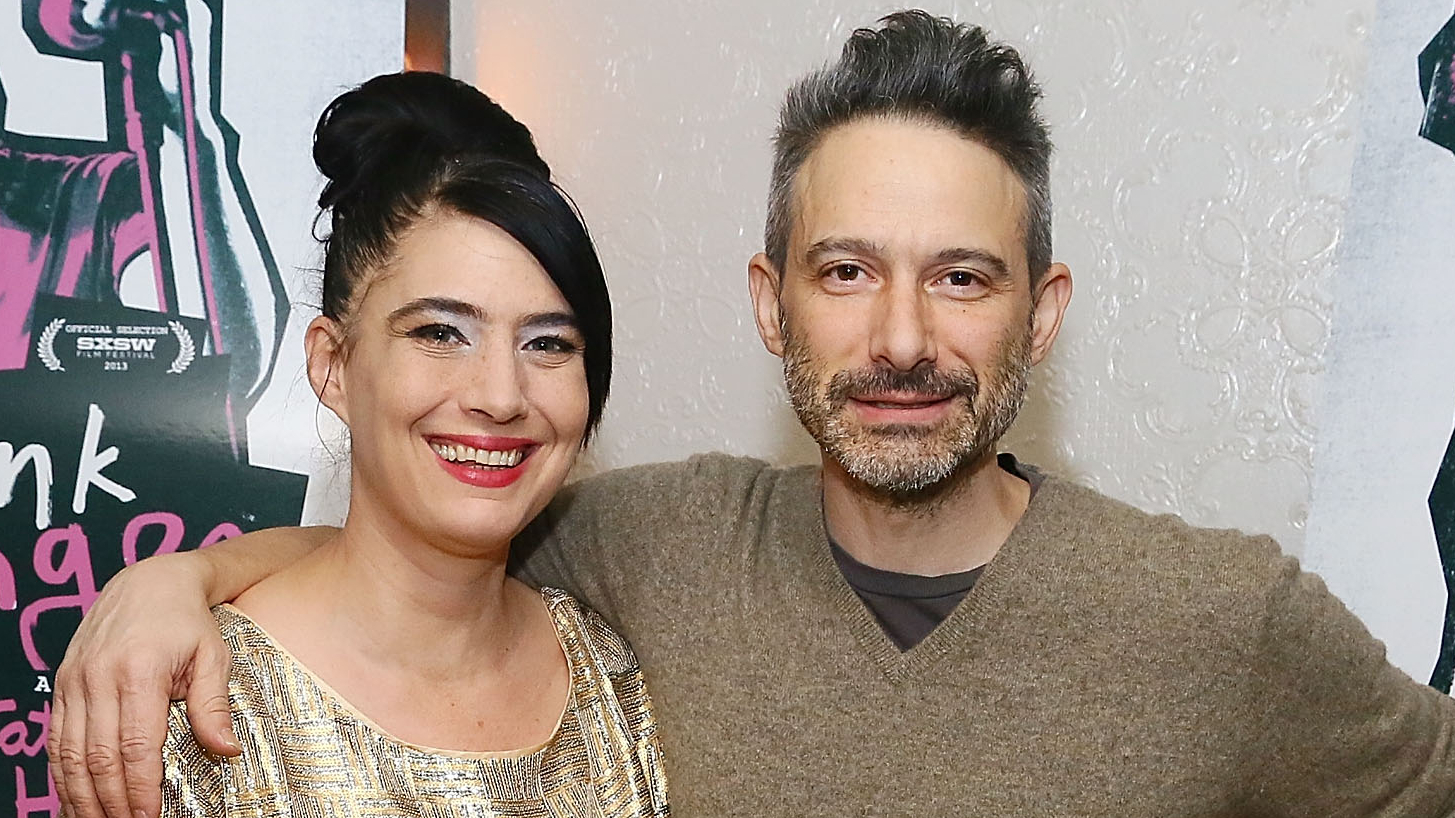 Singer Kathleen Hanna and husband Adam Horovitz