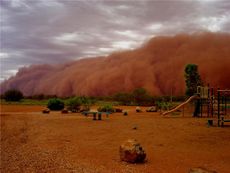 Desert Dust Storm