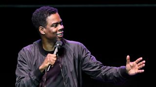 Chris Rock performing stand-up