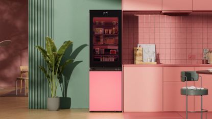 LG InstaView Bottom Freezer Refrigerator with MoodUP