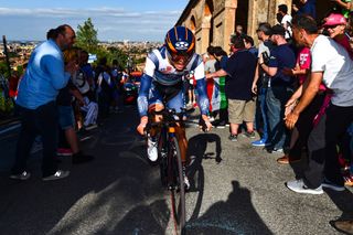 Hiroki Nishimura (Nippo Vini Fantini) rides stage 1 of the 2019 Giro d'Italia