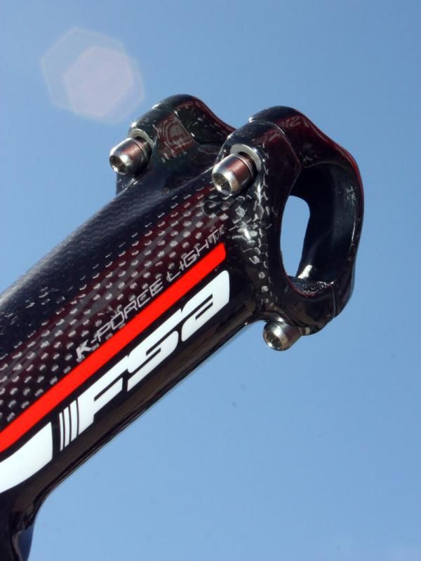 Threads are integrated into the faceplate so the bolts must be fed in from behind.
