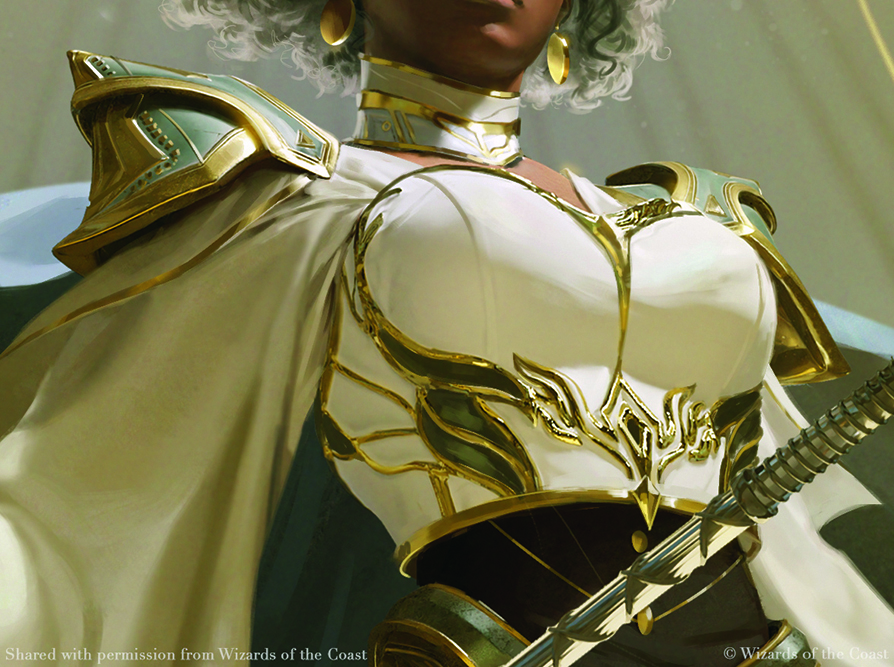 Image from a fantasy art tutorial using 3D blockouts