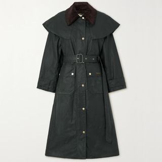 trench style coat by Barbour