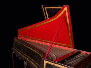 Photography by Viviane Sassen of “Madame Victoire”, a vintage piano in the Palace of Versailles