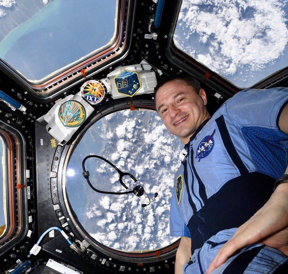 NASA astronaut Drew Morgan, himself a medical doctor, tweeted a tribute on March 30, 2020 — National Doctors’ Day — to the healthcare workers battling the coronavirus pandemic.