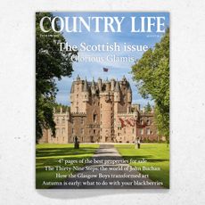 The front cover of the August 20 issue of Country Life, featuring Glamis Castle