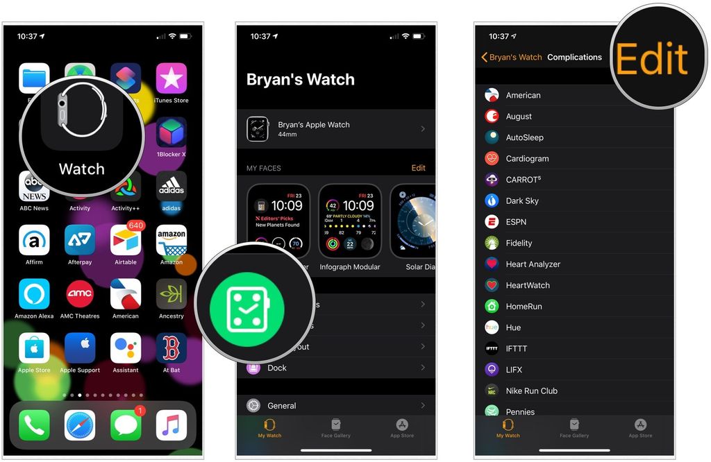 How to add Apple Watch complications iMore