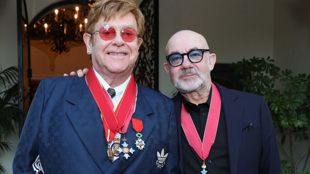 Elton John and Bernie Taupin