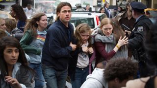 Brad Pitt in World War Z.