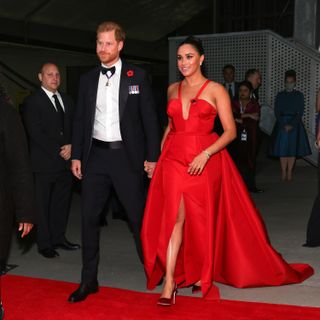 Prince Harry and Meghan Markle at the Salute to Freedom Gala