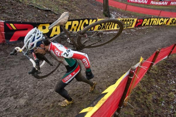 Curtis White (Clif Bar) in action in Belgium.