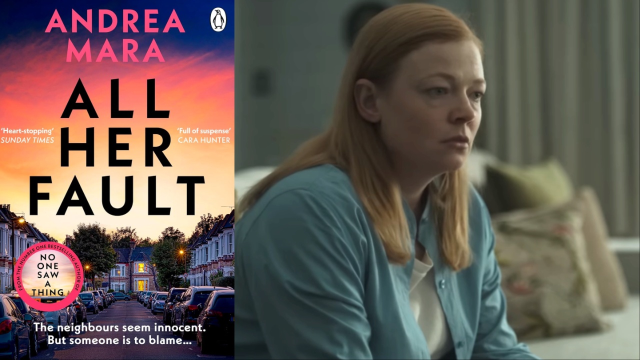 All Her Fault book and TV show image of SarahSnook
