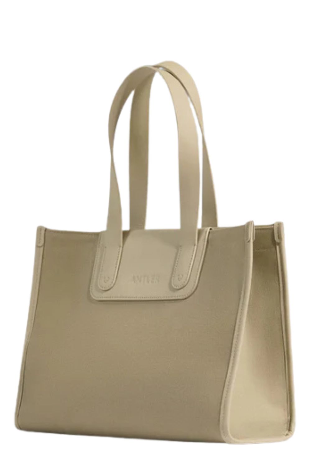 Antler Heritage Tote Bag in Sandstone