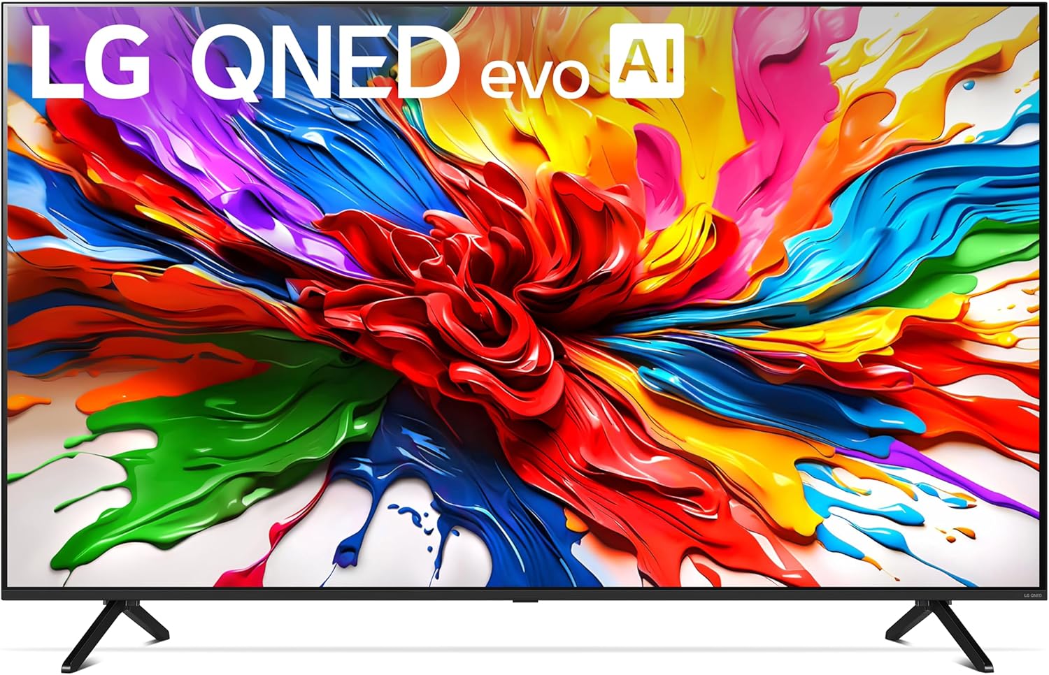 LG QNED92 Mini-LED TV on white background