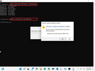 Safe mode uninstall update fix black screen
