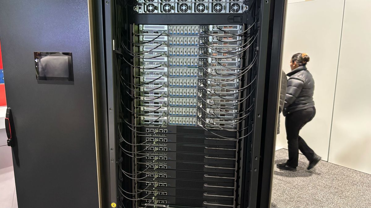 Nvidia Blackwell Ultra B300 racks and servers