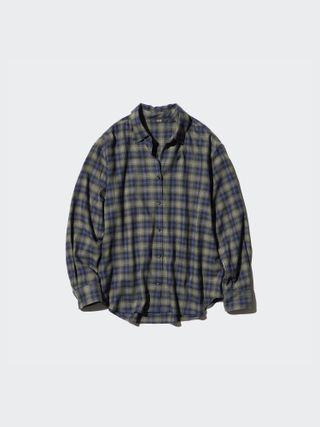 Soft Flannel Skipper Shirt (check)