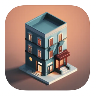 The Teeny Tiny Town app logo from the Apple App Store.