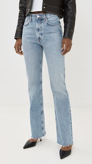 Agolde Mid Rise Baby Flare Leena Jeans