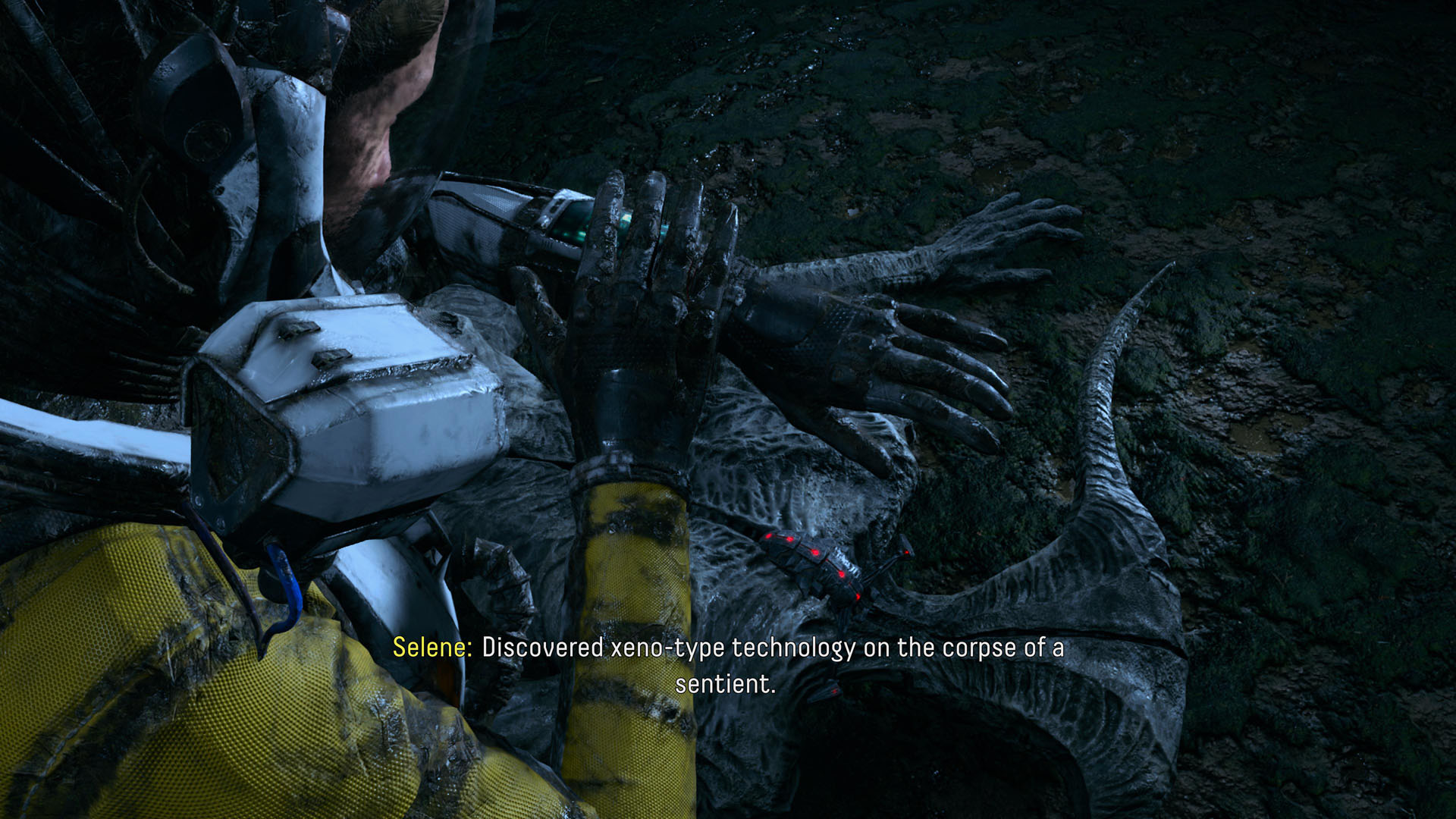 Selene acquires an upgrade in Returnal