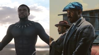 Chadwick Boseman in Black Panther and Michael B. Jordan in Sinners