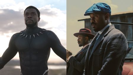 Chadwick Boseman in Black Panther and Michael B. Jordan in Sinners