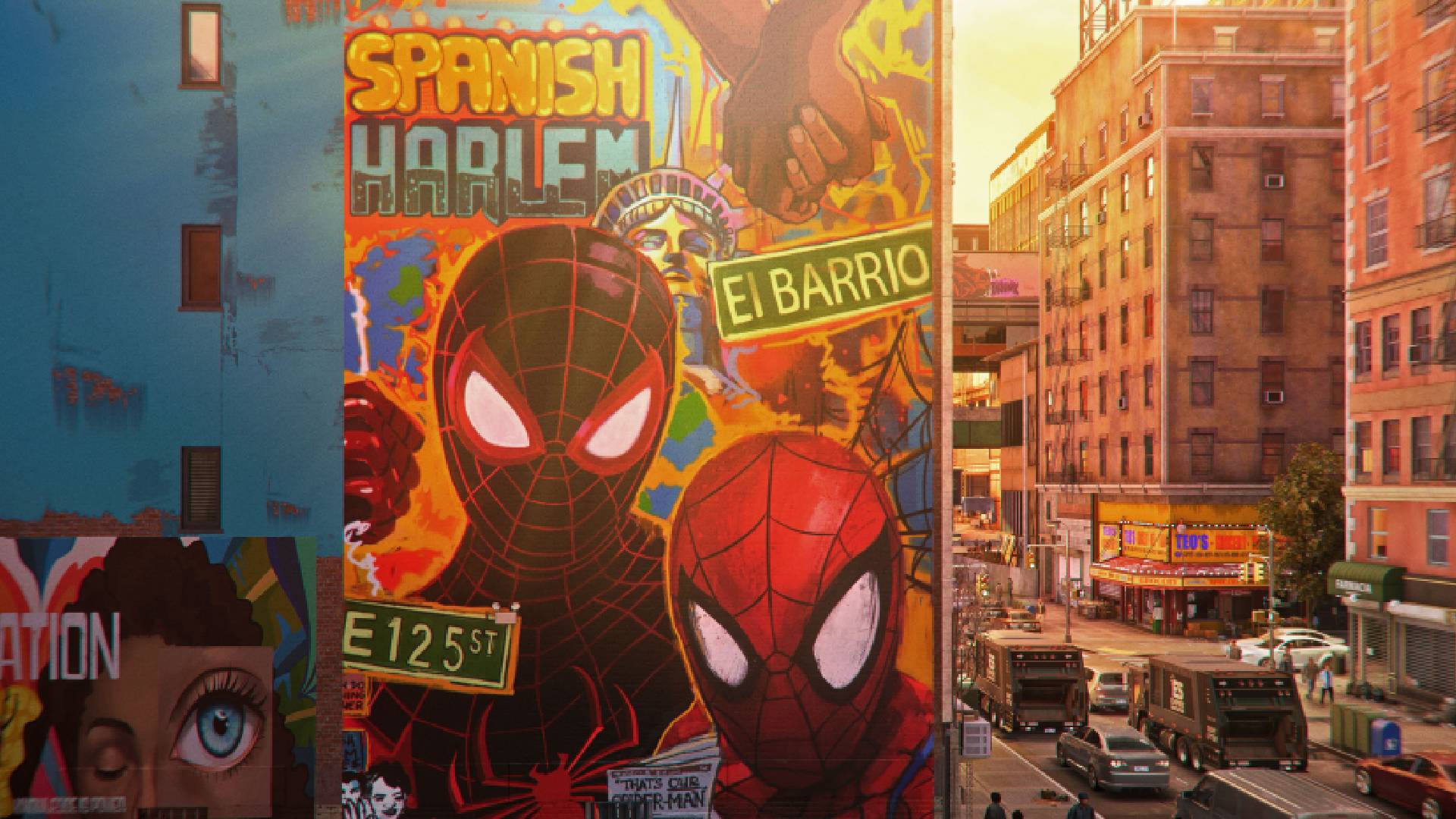 Wandkunst in Marvel's Spider-Man 2