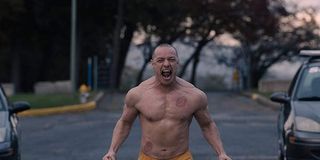 James McAvoy as the Beast in Glass