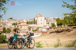 A view over one of the many villages that are within easy cycling distance of the city 