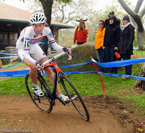 Helen Wyman (Kona-FSA) had clear sailing for the whole race