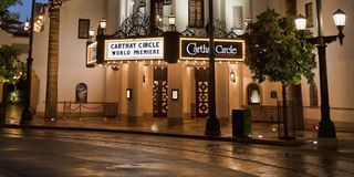Carthay Circle Restaurant marquee at Disney California Adventure