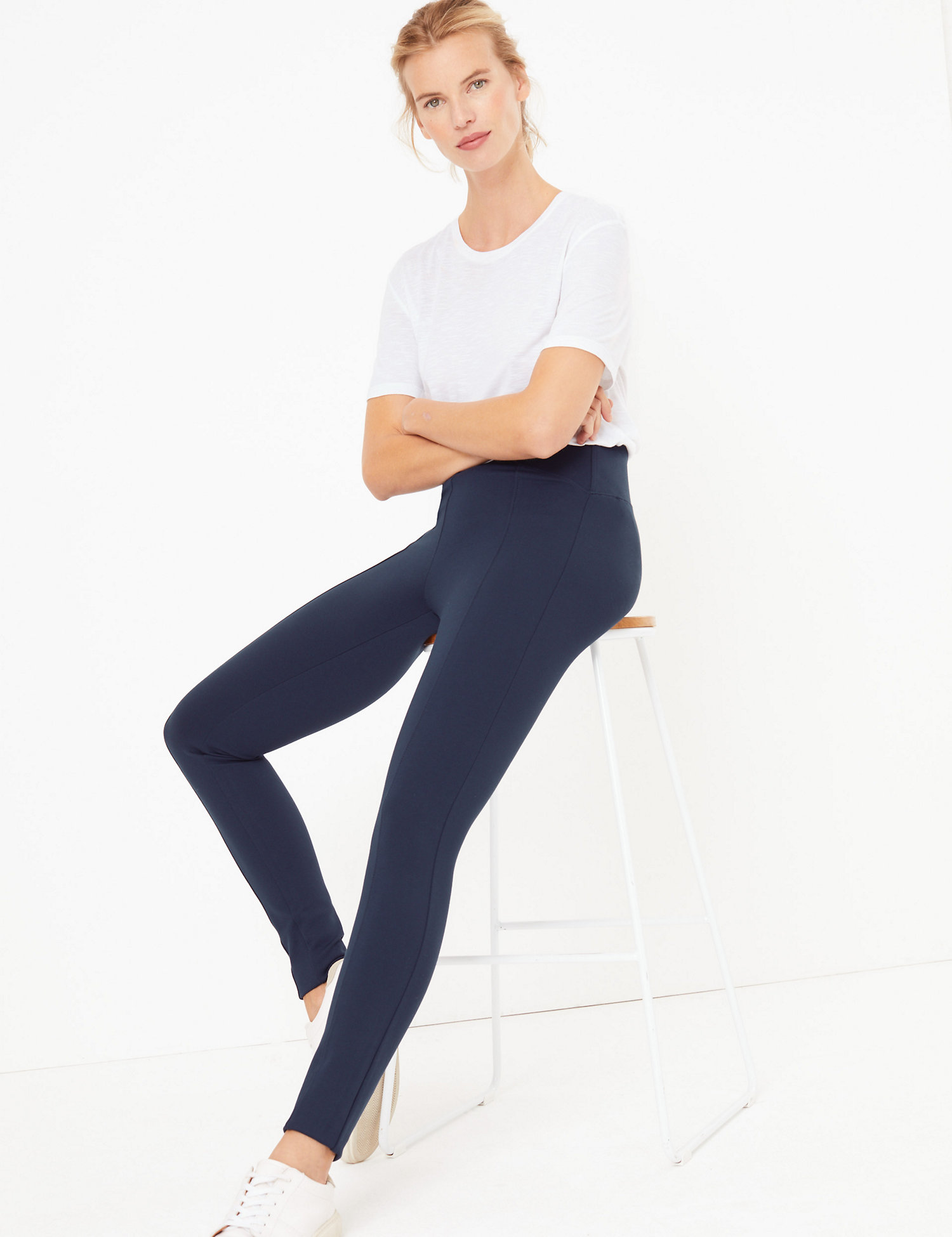 M&S Black Full Length Everyday Leggings – Quality Brands Outlet