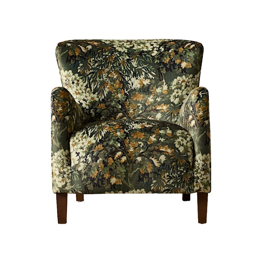 Johann Chair Azahar Green Chenille