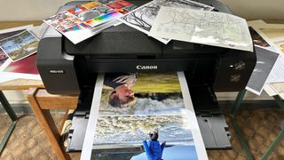 Canon imagePROGRAF PRO-310 during our review