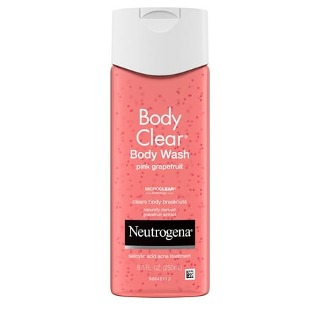 Neutrogena Body Clear Pink Grapefruit Acne Body Wash, 8.5 Fl. Oz