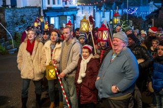 Ian McNiece and Joe Absolom are back as Bert and Al Large for Christmas, along with our other favourite Portwenn locals.