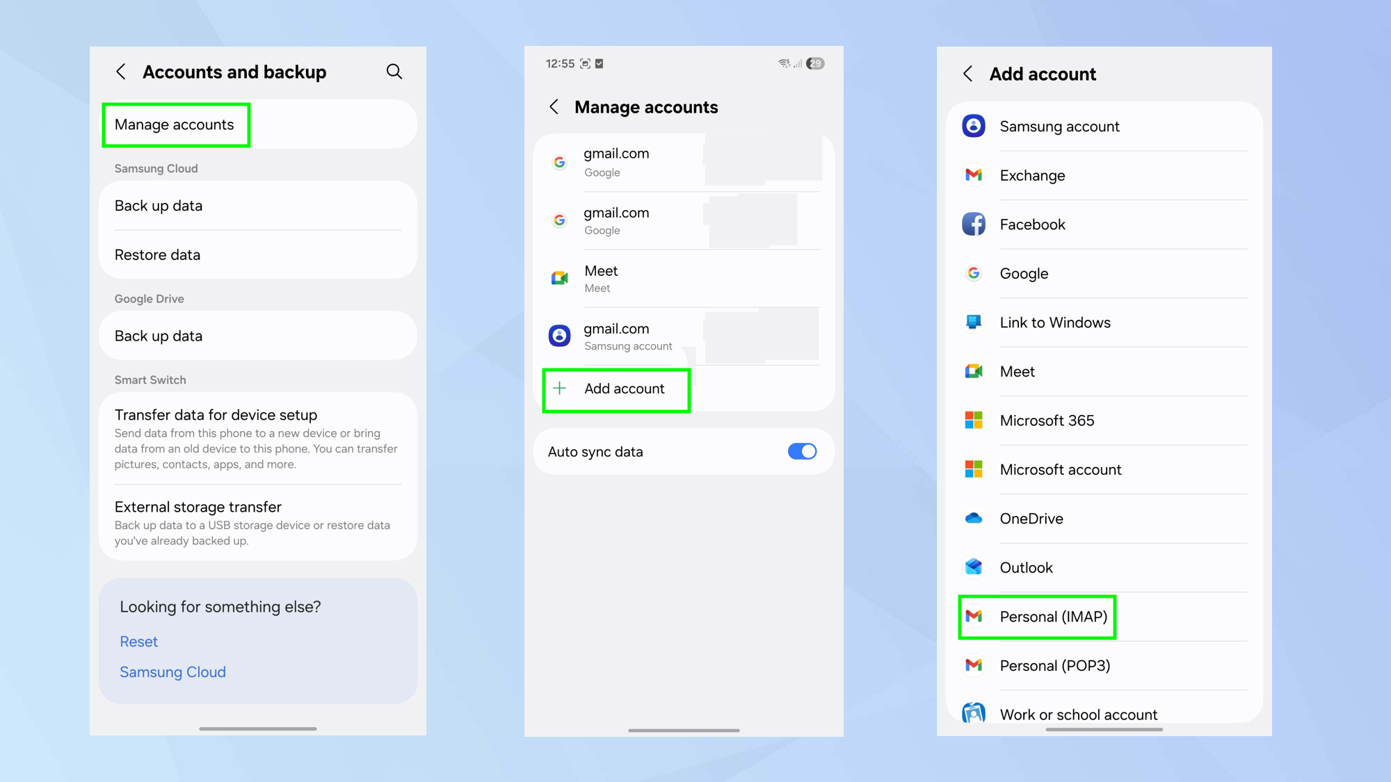 How to access iCloud services on an Android devices