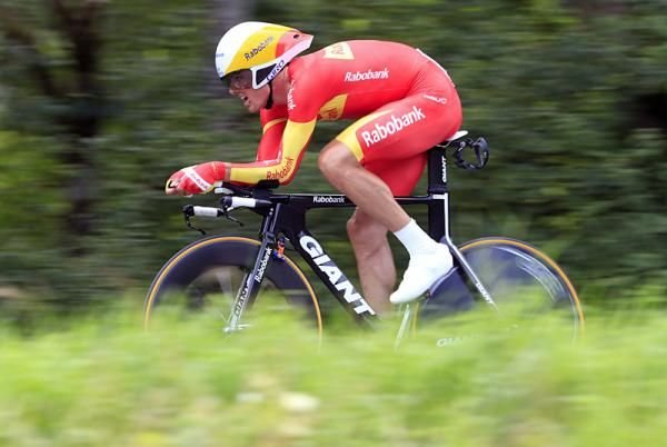 Spanish time trial champion Luis Leon Sanchez (Rabobank)