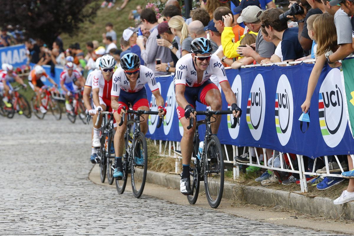 Ian 'Yogi' Stannard on the front for Great Britain