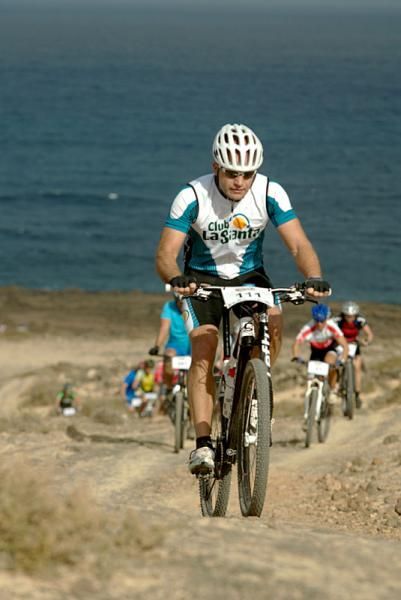A racer in stage 1