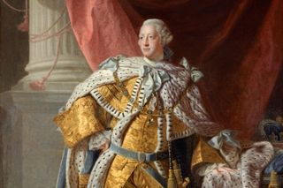 A portrait of King George III