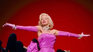 A still from the movie Gentlemen Prefer Blondes