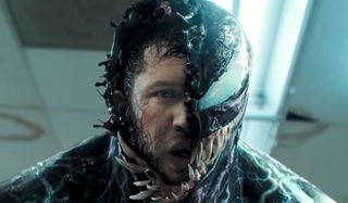 Tom Hardy transforming into Venom Venom