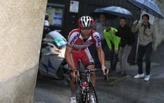 Joaquim Rodriguez (Katusha) dropped his rivals inside the final 15 km of the race