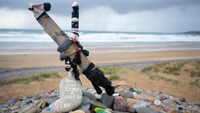 Dobby's resting place on Freshwater West