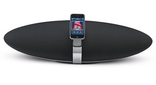 Bowers & Wilkins Zeppelin on a white background