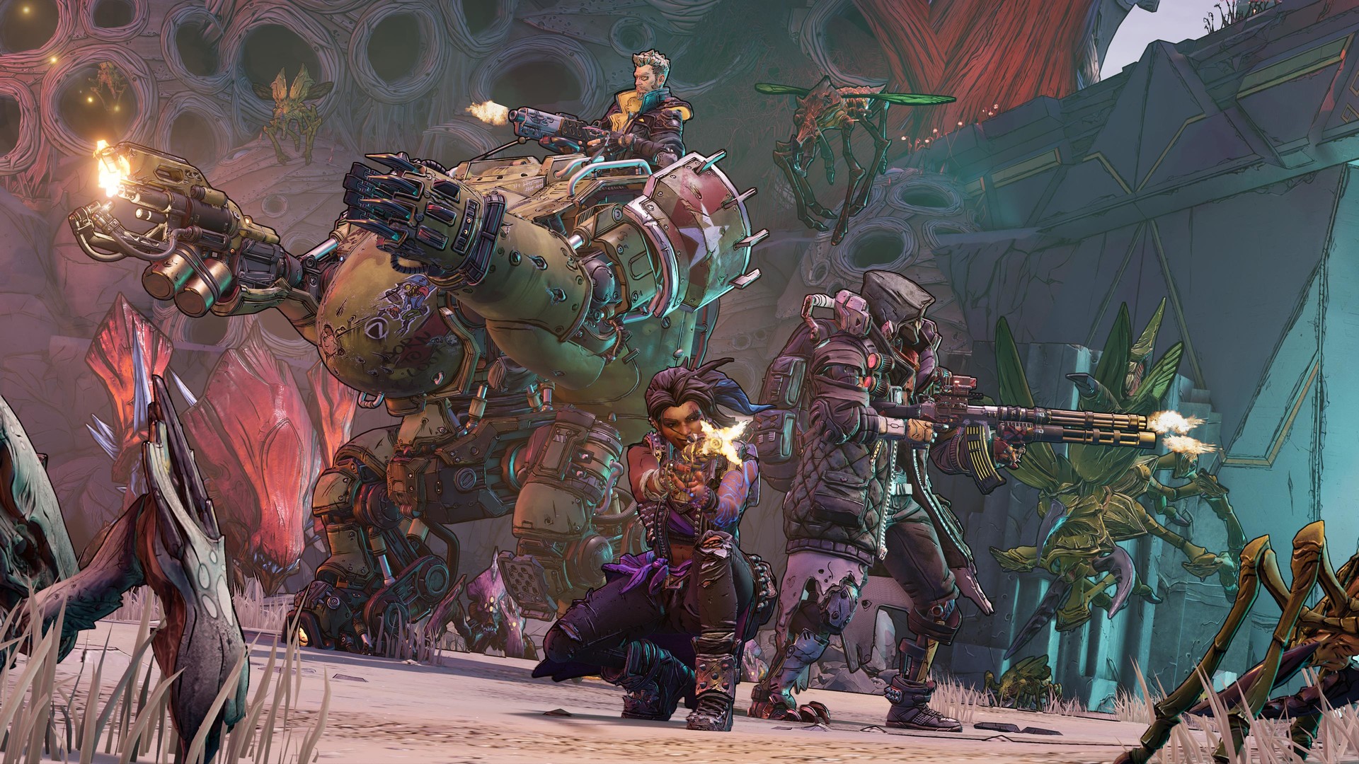 Still from the video game Borderlands 3.