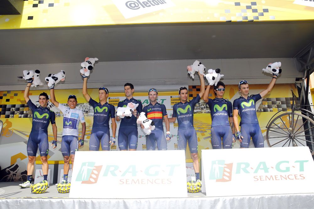 Movistar take the award for top team