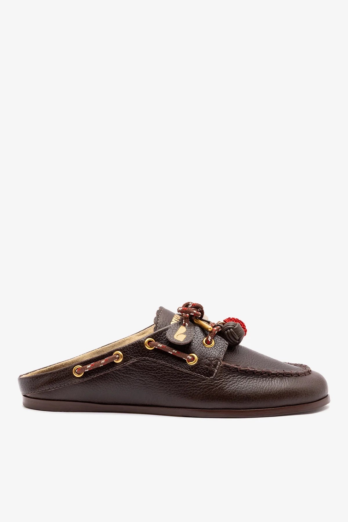 Cyprus Mule Brown Leather